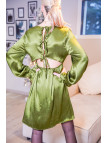 Robe olive Romy