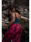 Pantalon fluide grande taille