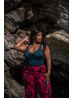 Pantalon fluide grande taille