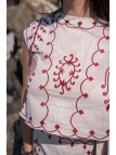 Ensemble femme effet lin