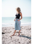 Bermuda femme en jean
