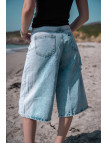 Bermuda femme en jean