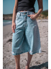 Bermuda femme en jean
