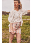Short femme corail
