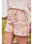 Short femme corail