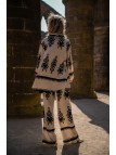 Ensemble noir et blanc motifs