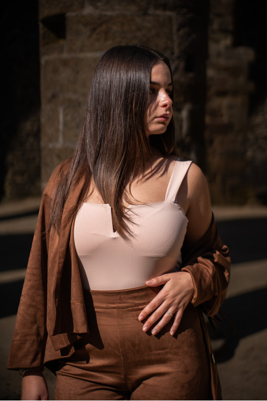 Body femme beige