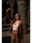 Body femme beige
