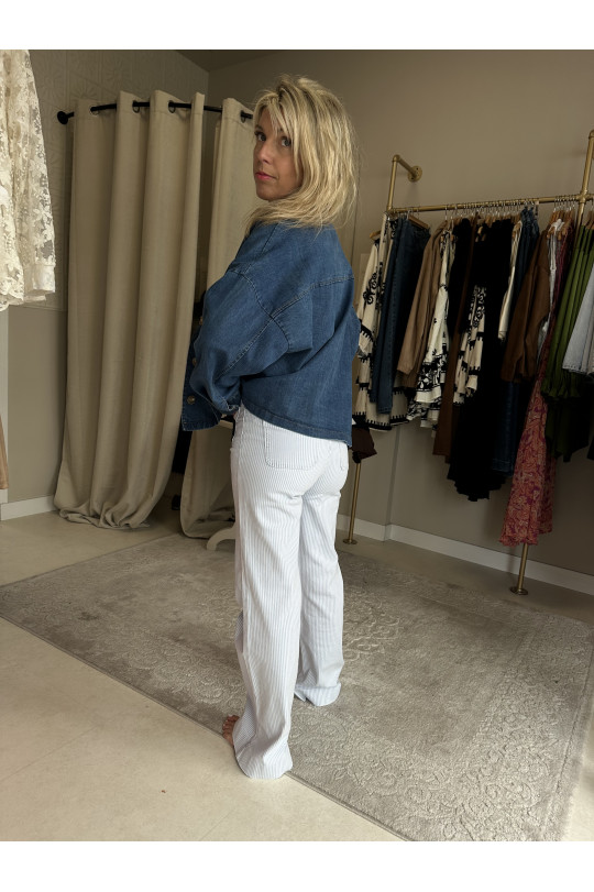 Veste en jean loose
