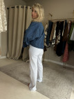 Veste en jean loose