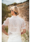 Chemise motif pâquerettes