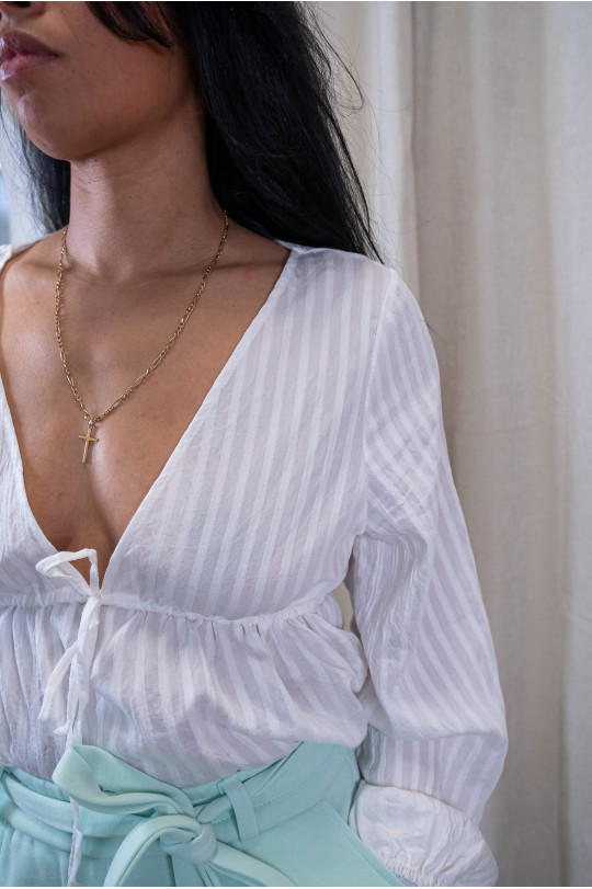 Blouse blanche