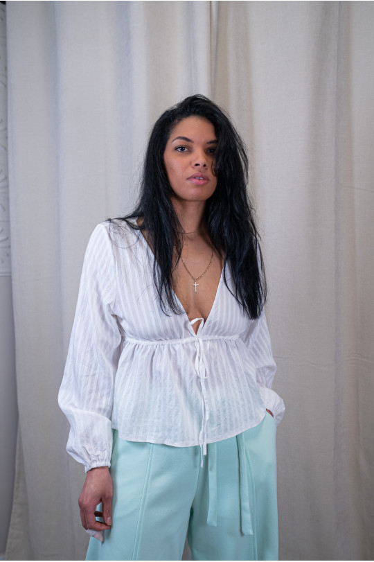 Blouse blanche